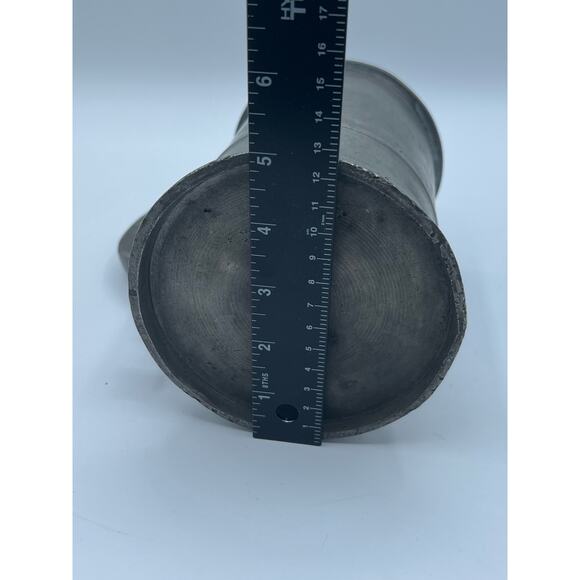 Antique Imperial Quart Victorian Pewter Mug 1874 L&R Merry - Picture 8 of 8